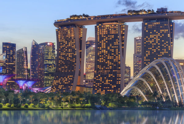 Singapore Skyline, Marina Bay